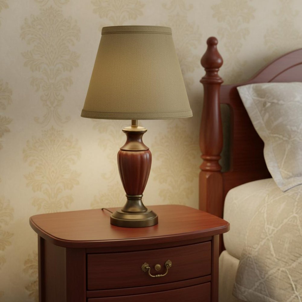 Tan No Slub Innsbruck Empire Lamp Shade HomeRoots