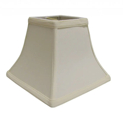 Ivory No Slub Innsbruck Print Square Lamp Shade HomeRoots
