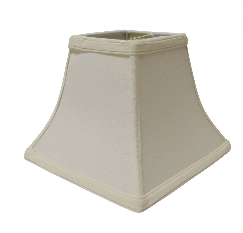 Ivory No Slub Innsbruck Square Lamp Shade HomeRoots