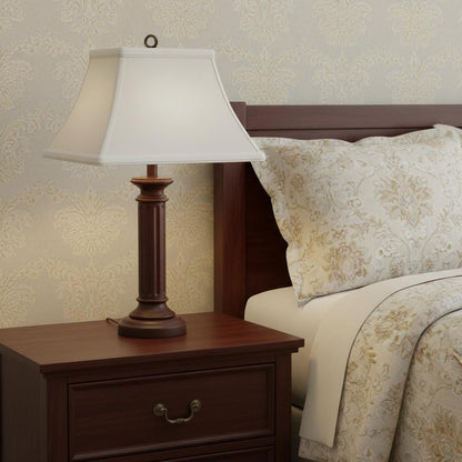 White No Slub Innsbruck Bell Lamp Shade HomeRoots