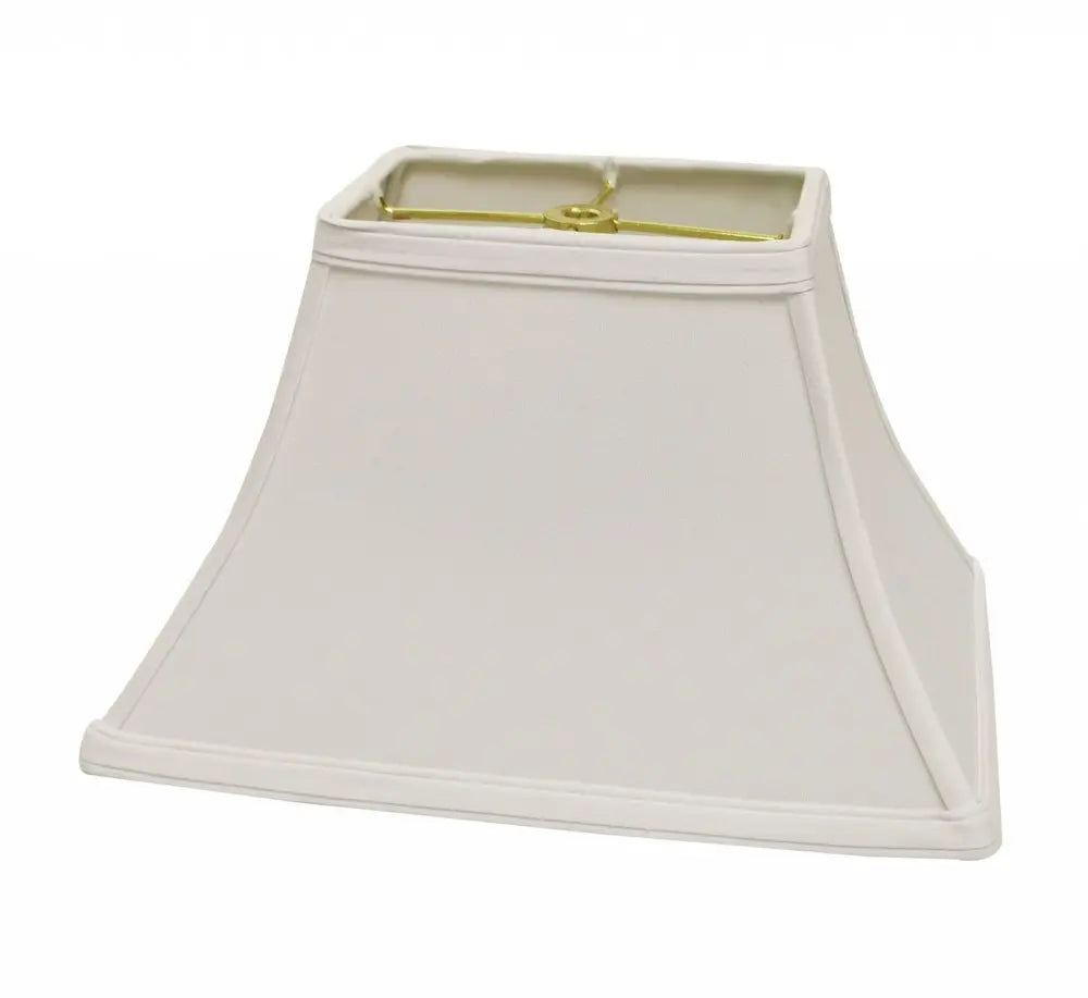 White No Slub Innsbruck Bell Lamp Shade HomeRoots
