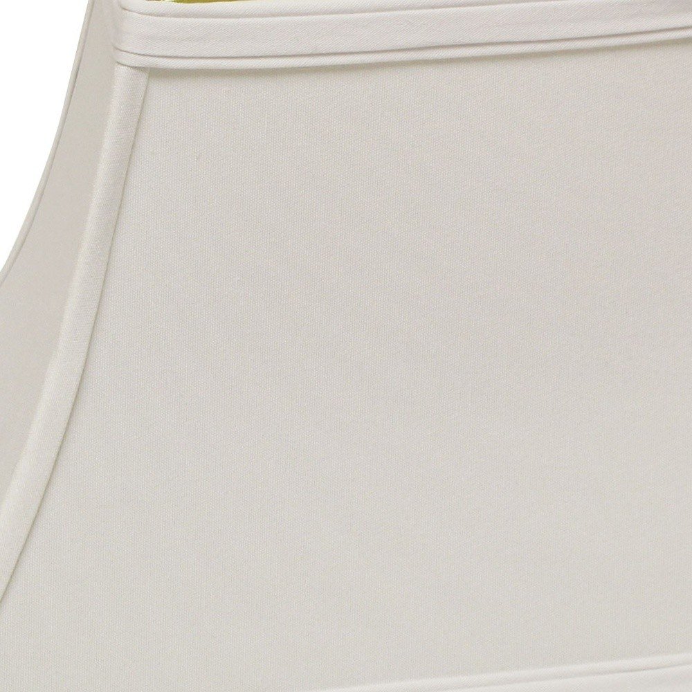 White No Slub Innsbruck Bell Lamp Shade HomeRoots