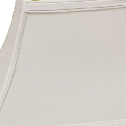 White No Slub Innsbruck Bell Lamp Shade HomeRoots