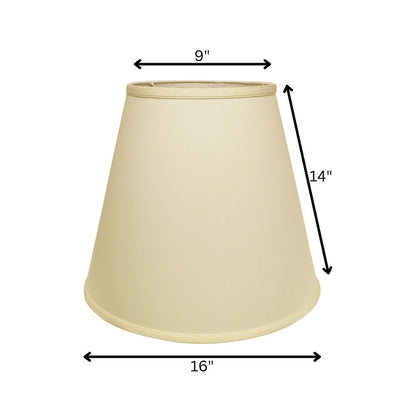 Ivory No Slub Innsbruck Empire Lamp Shade HomeRoots
