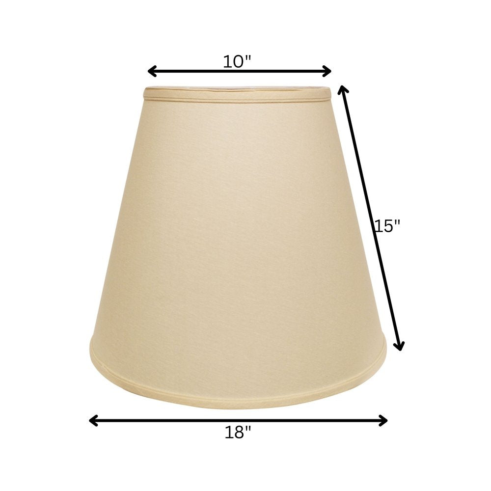 Beige Linen Empire Lamp Shade HomeRoots