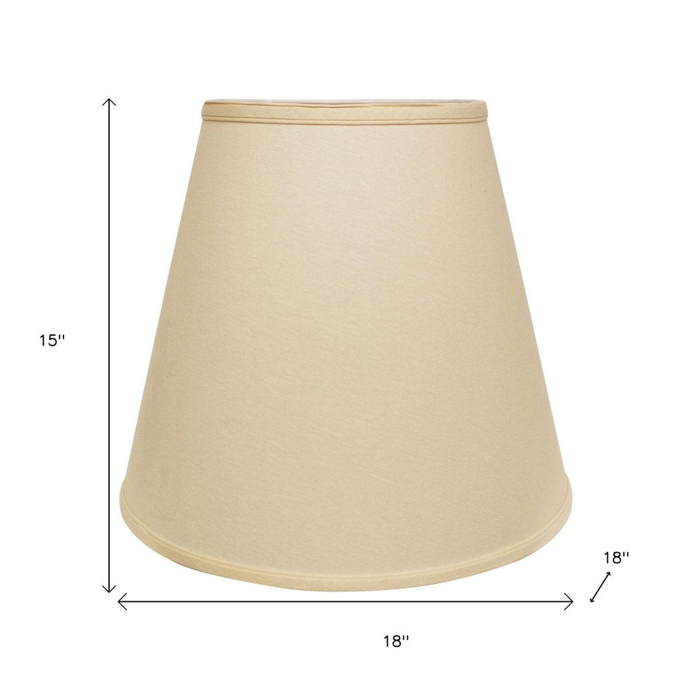 Beige Linen Empire Lamp Shade HomeRoots