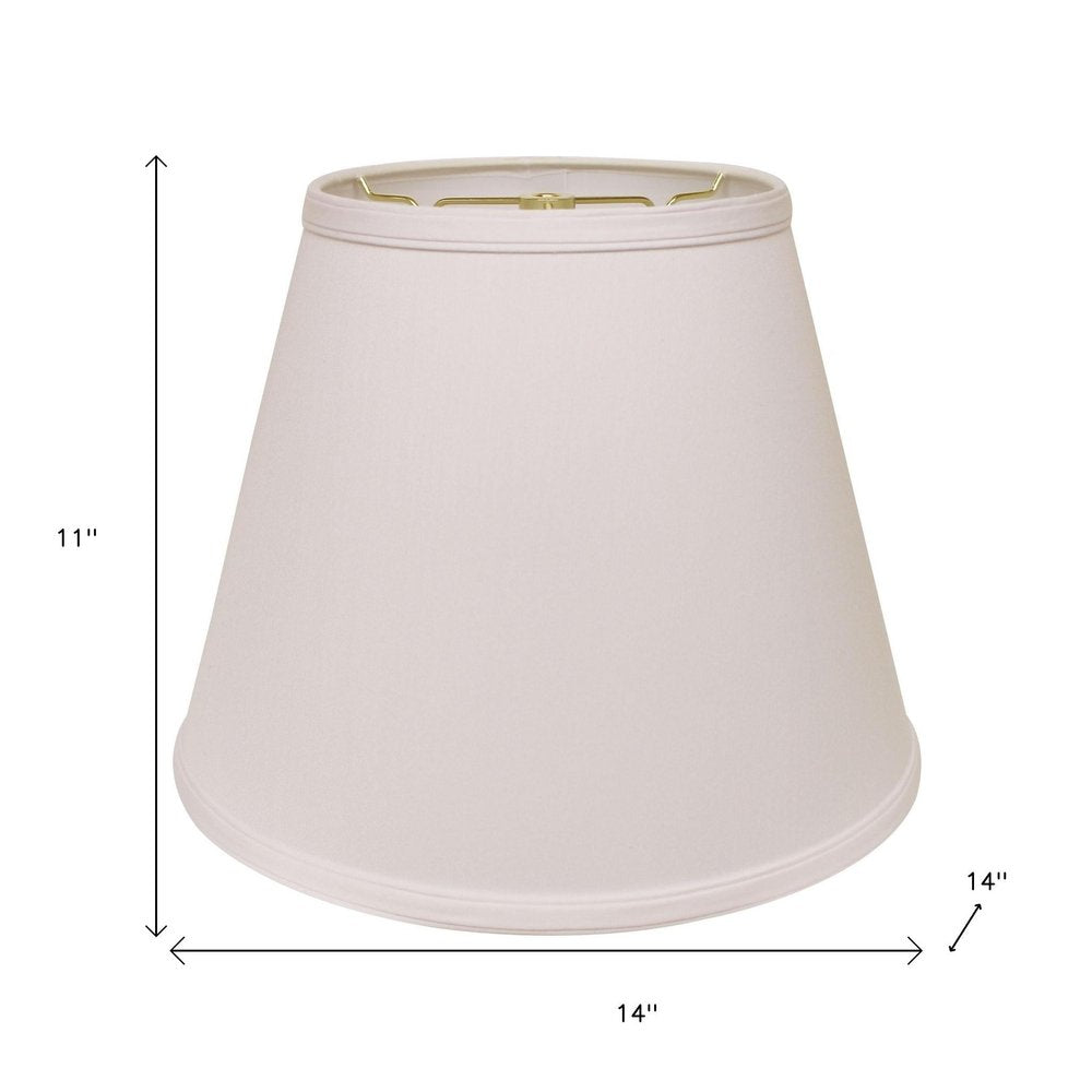 White No Slub Innsbruck Empire Lamp Shade HomeRoots