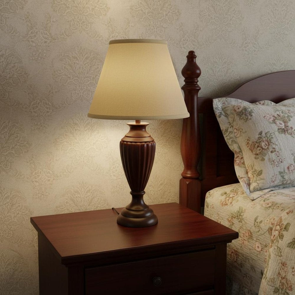 Beige Linen Empire Lamp Shade HomeRoots