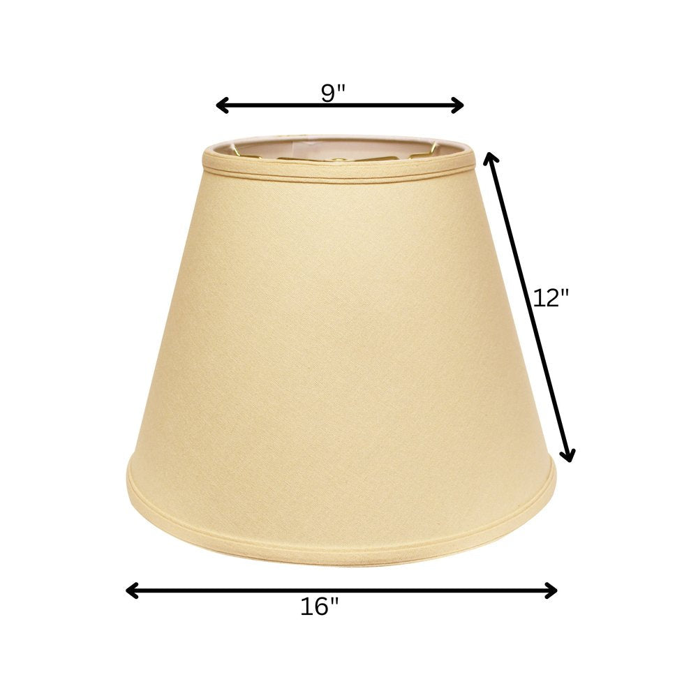 Beige Linen Empire Lamp Shade HomeRoots