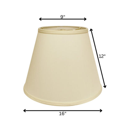 Ivory No Slub Innsbruck Empire Lamp Shade HomeRoots