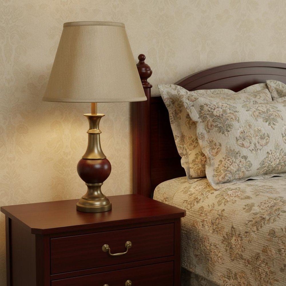 Tan No Slub Innsbruck Empire Lamp Shade HomeRoots