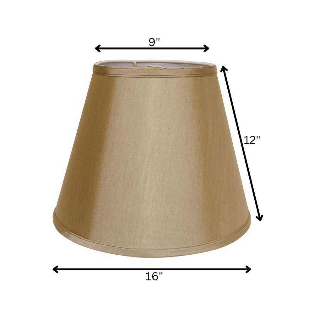 Tan No Slub Innsbruck Empire Lamp Shade HomeRoots
