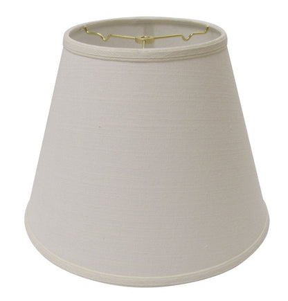 White Linen Empire Lamp Shade HomeRoots