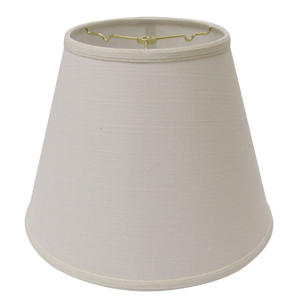 White Linen Empire Lamp Shade HomeRoots