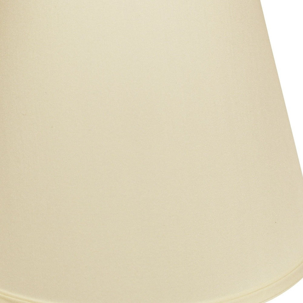 18" Ivory Empire Deep Slanted No Slub Lampshade