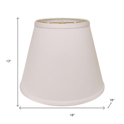 White No Slub Innsbruck Empire Lamp Shade HomeRoots