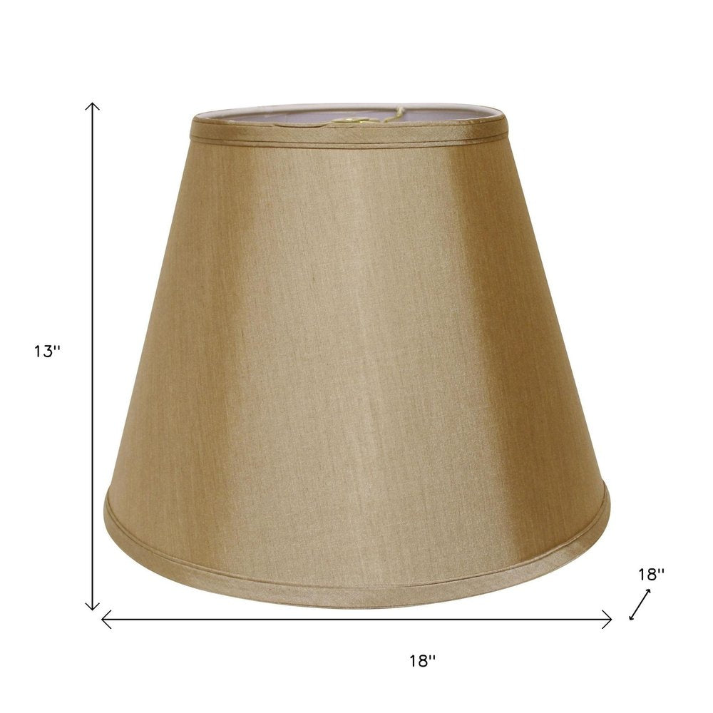 Tan No Slub Innsbruck Empire Lamp Shade — view 5