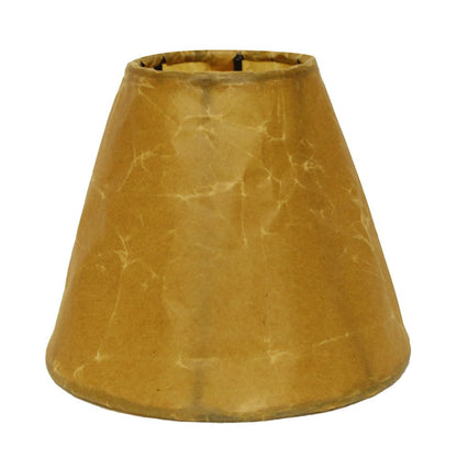 Brown Crinkle Oil Paper Empire Lamp Shade HomeRoots