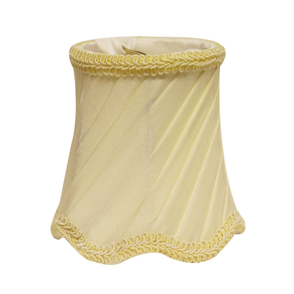 Slate Gray Silk Bell Lamp Shade HomeRoots
