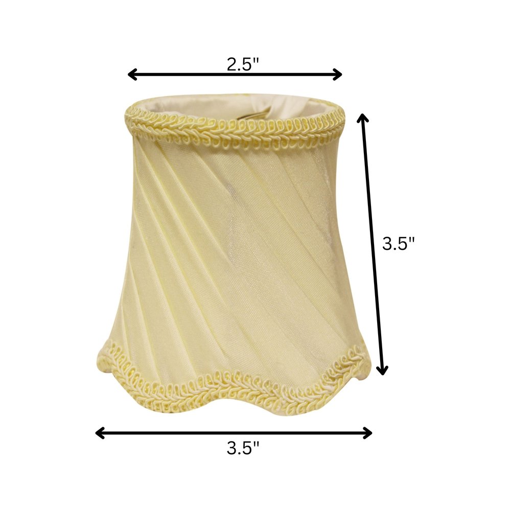 Slate Gray Silk Bell Lamp Shade HomeRoots