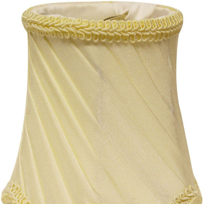 Slate Gray Silk Bell Lamp Shade