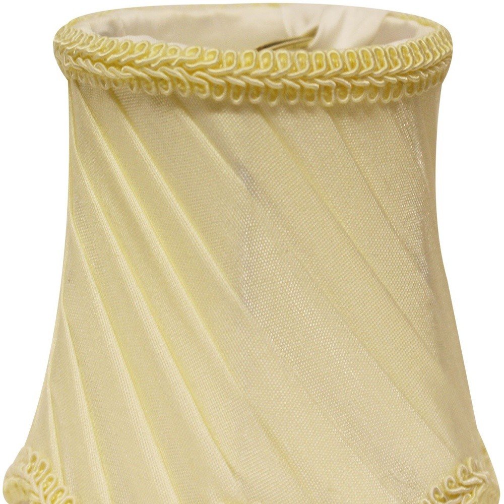Slate Gray Silk Bell Lamp Shade HomeRoots