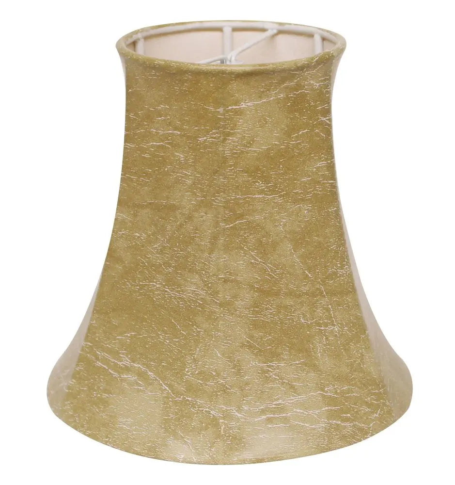 Brown Parchment Bell Lamp Shade HomeRoots