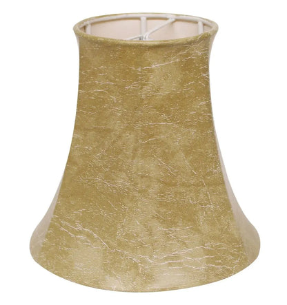 Brown Parchment Bell Lamp Shade HomeRoots