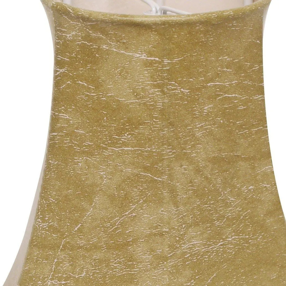 Brown Parchment Bell Lamp Shade HomeRoots