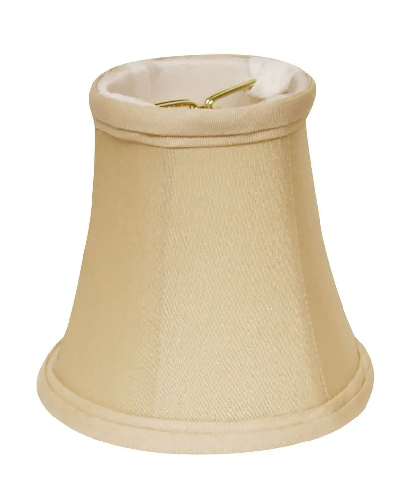 Natural Pongee Silk Bell Lamp Shade HomeRoots