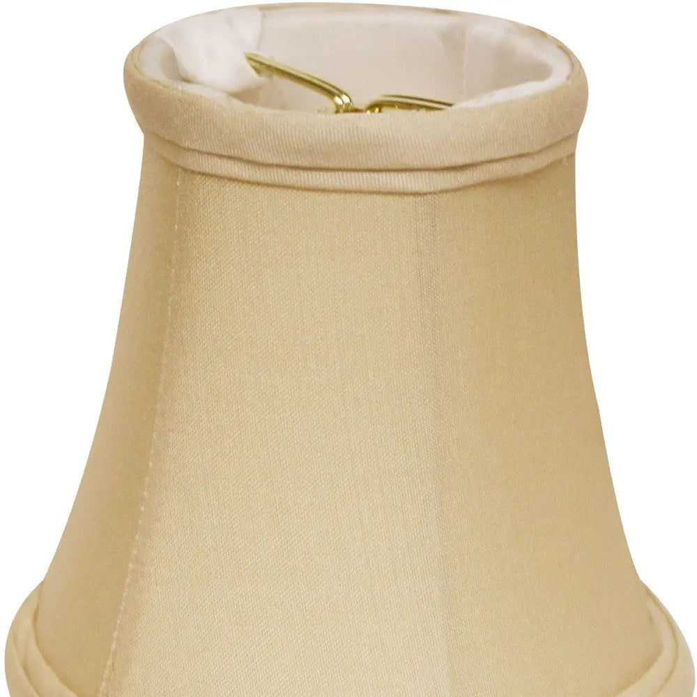 Natural Pongee Silk Bell Lamp Shade HomeRoots