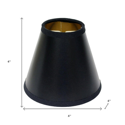 Black Parchment Empire Lamp Shade HomeRoots