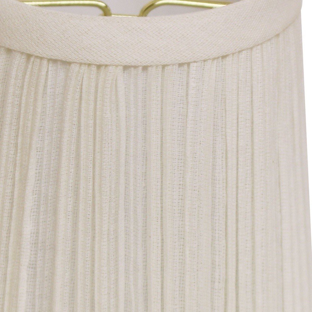 White Broadcloth Empire Lamp Shade HomeRoots