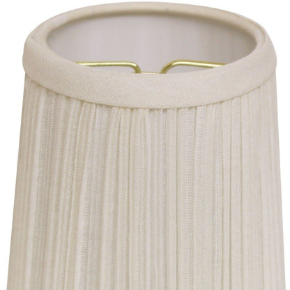 White Broadcloth Empire Lamp Shade HomeRoots