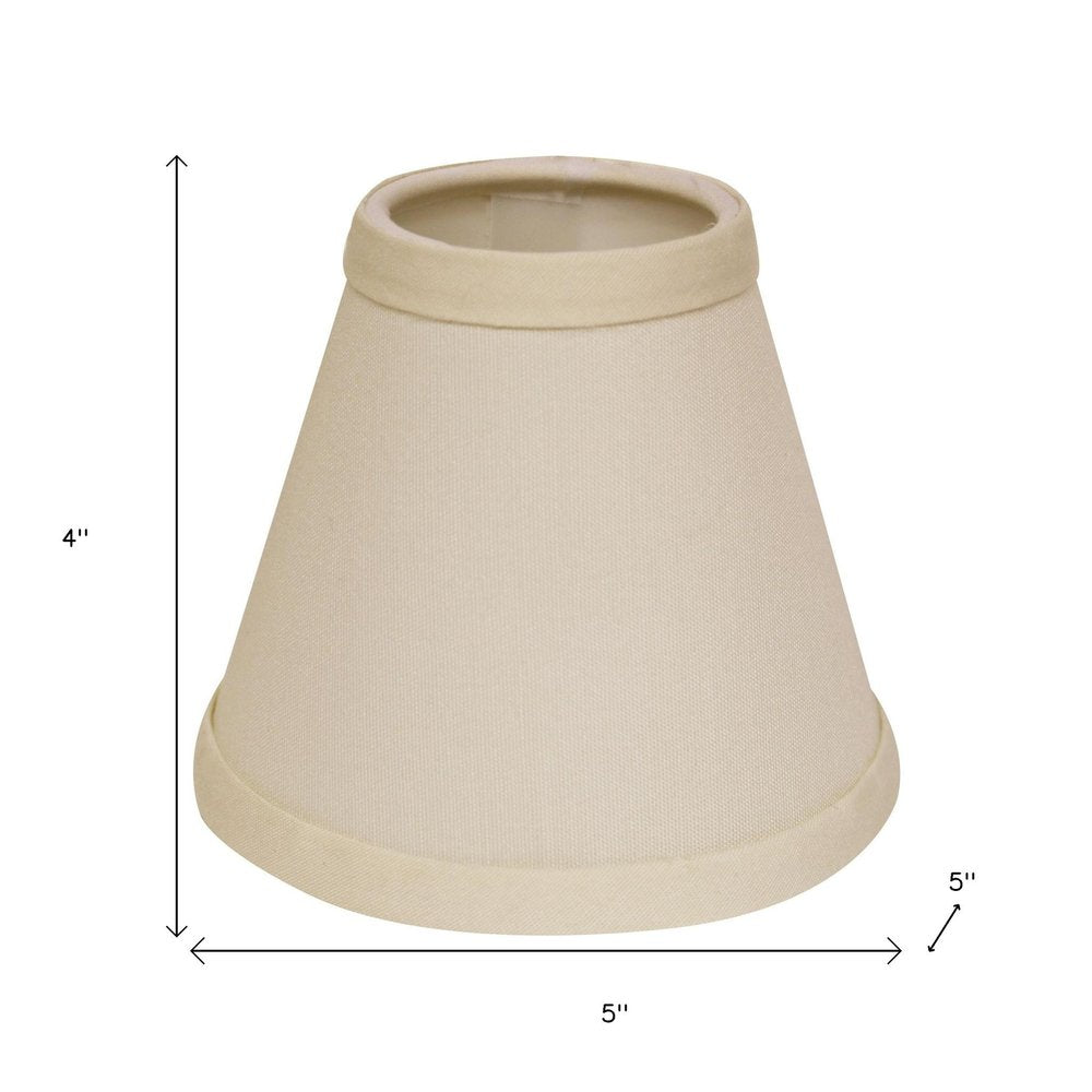 Ivory No Slub Innsbruck Empire Lamp Shade HomeRoots