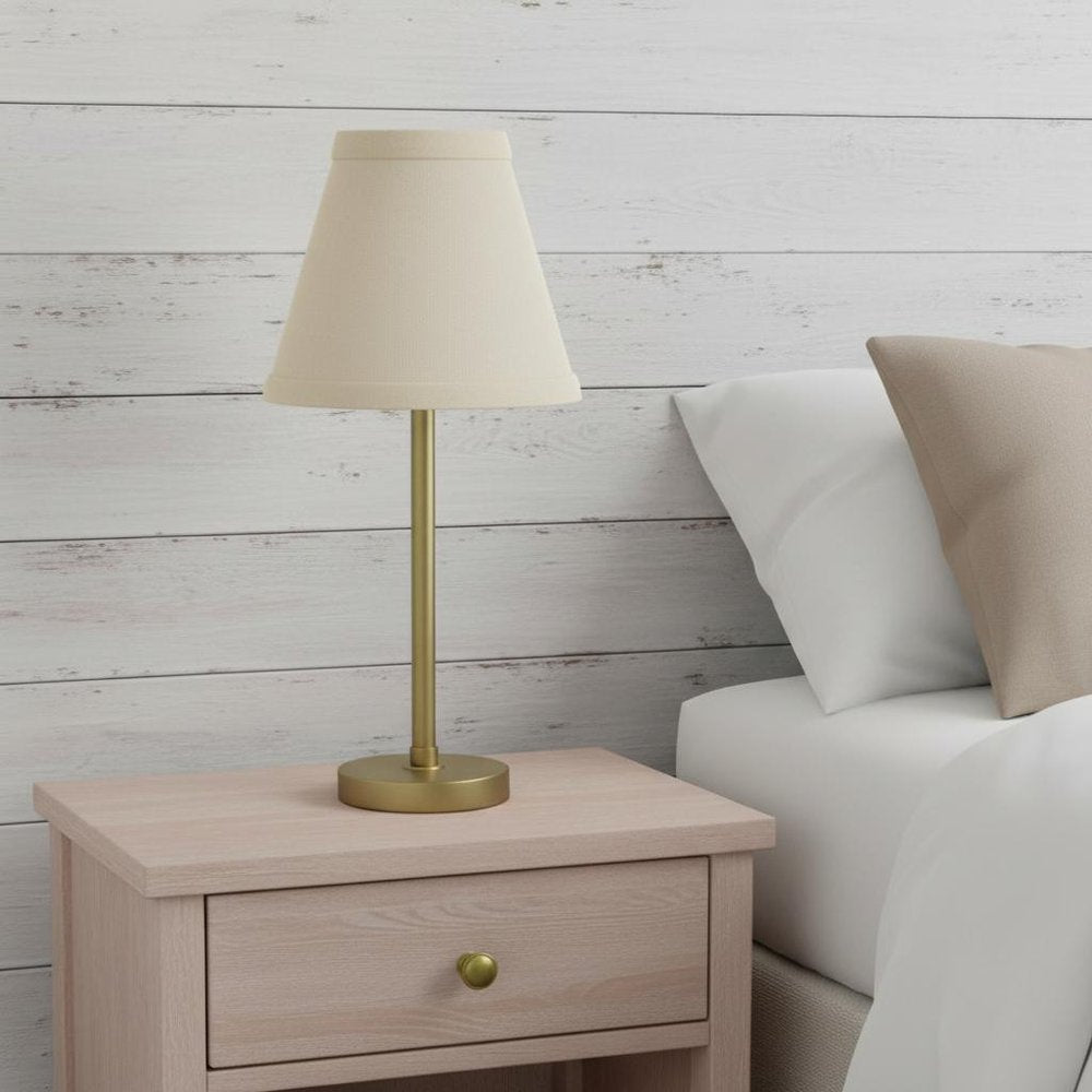 Ivory No Slub Innsbruck Empire Lamp Shade HomeRoots