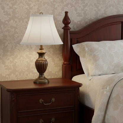 White No Slub Innsbruck Empire Lamp Shade HomeRoots