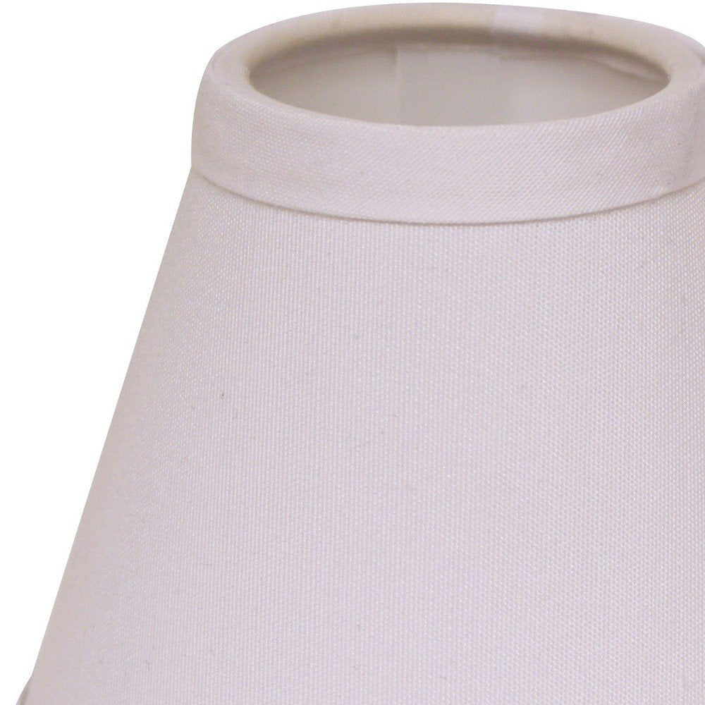 White No Slub Innsbruck Empire Lamp Shade — view 4