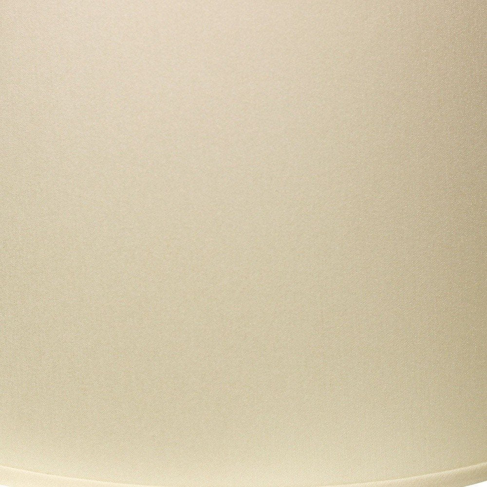 Ivory No Slub Innsbruck Drum Lamp Shade — view 3