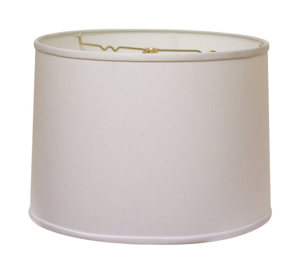 White No Slub Innsbruck Drum Lamp Shade HomeRoots
