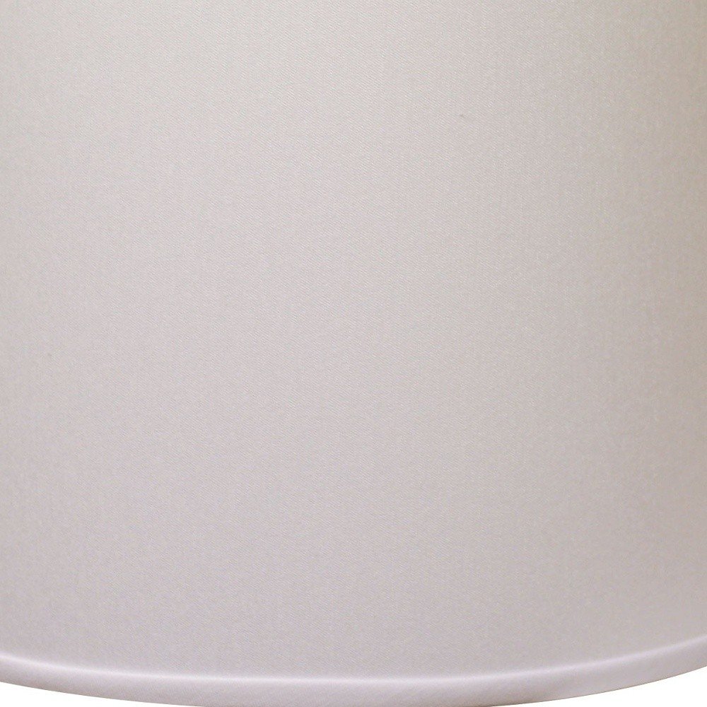 White No Slub Innsbruck Drum Lamp Shade HomeRoots
