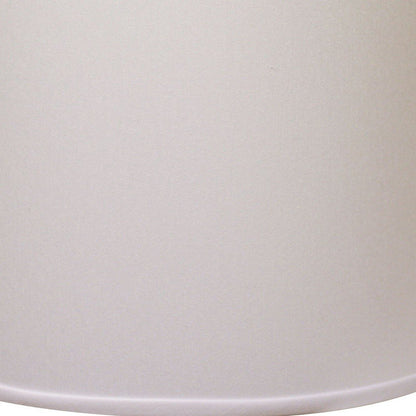 White No Slub Innsbruck Drum Lamp Shade HomeRoots