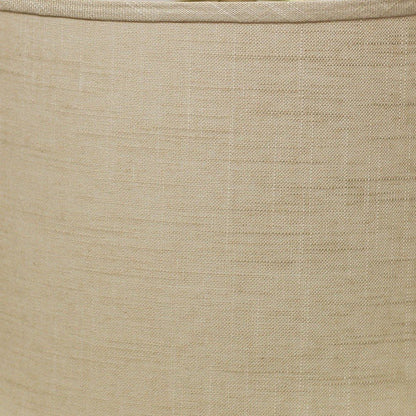 Light Yellow Linen Drum Lamp Shade HomeRoots