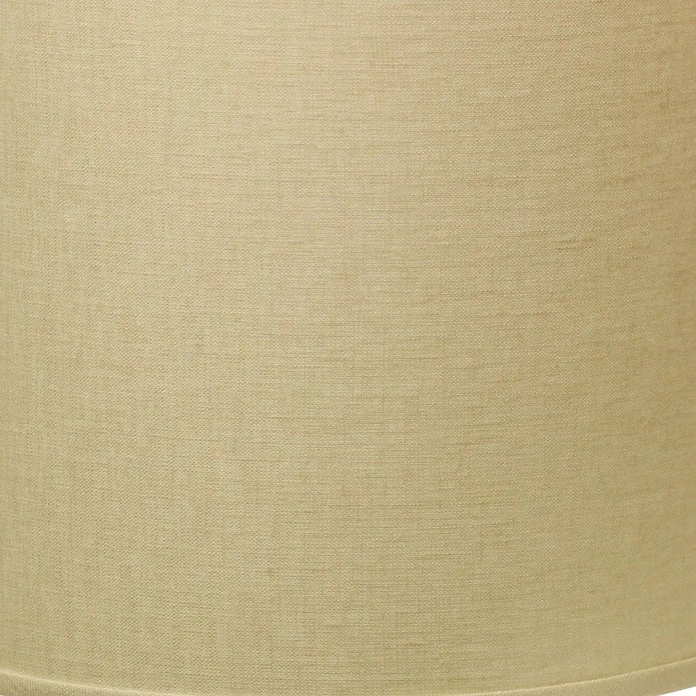 Beige Linen Drum Lamp Shade HomeRoots