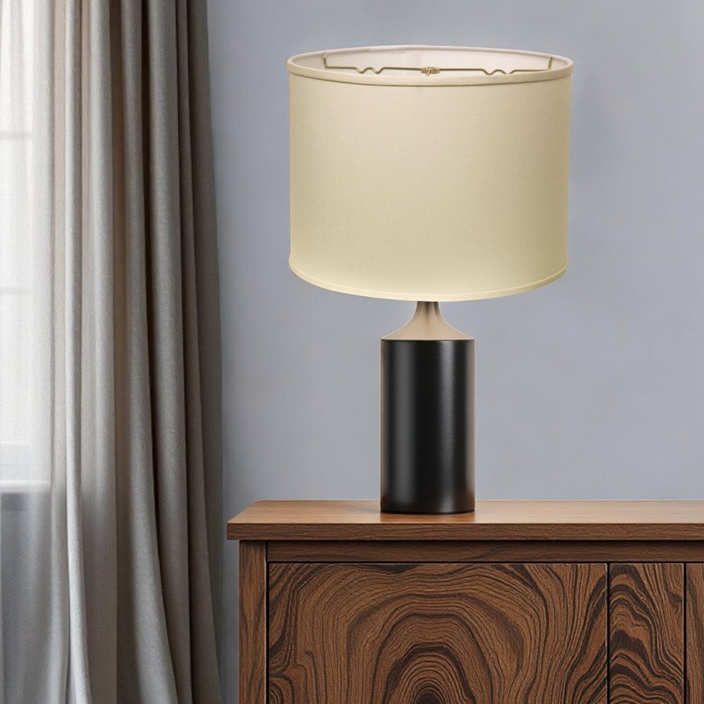 Ivory No Slub Innsbruck Drum Lamp Shade HomeRoots