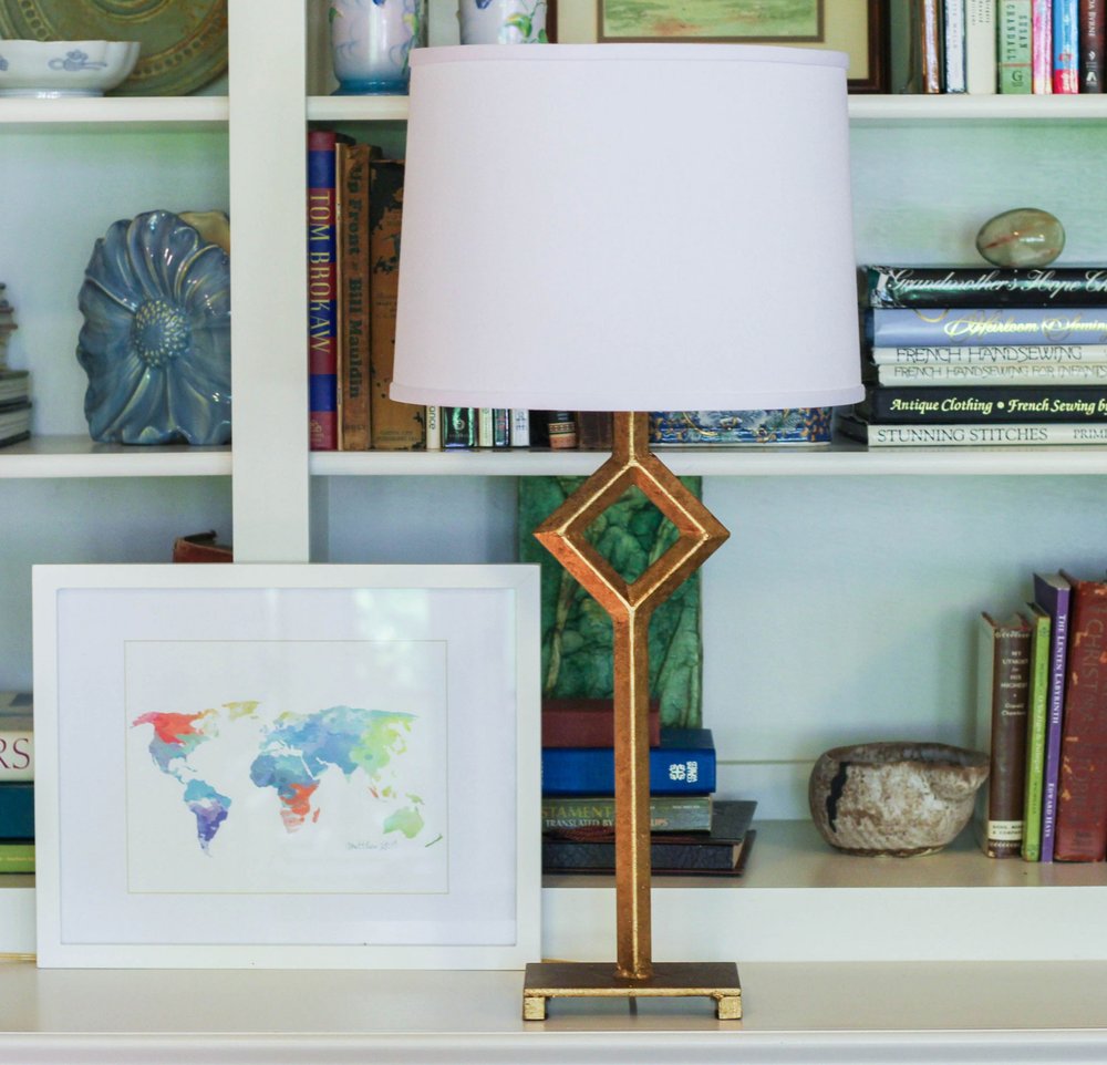 White No Slub Innsbruck Drum Lamp Shade HomeRoots