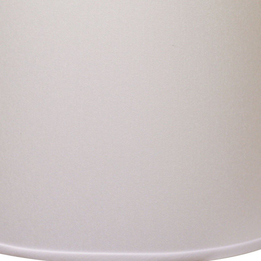 White No Slub Innsbruck Drum Lamp Shade HomeRoots