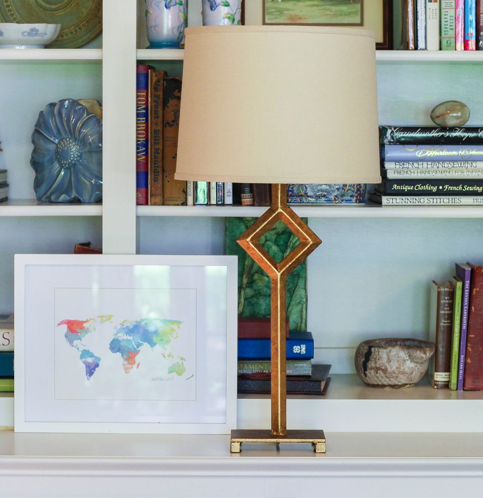 Beige Linen Drum Lamp Shade HomeRoots