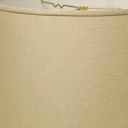 Beige Linen Drum Lamp Shade HomeRoots