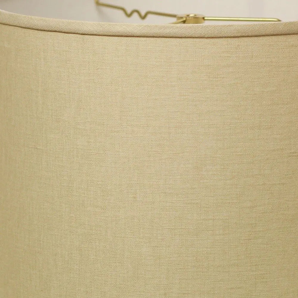 Beige Linen Drum Lamp Shade HomeRoots